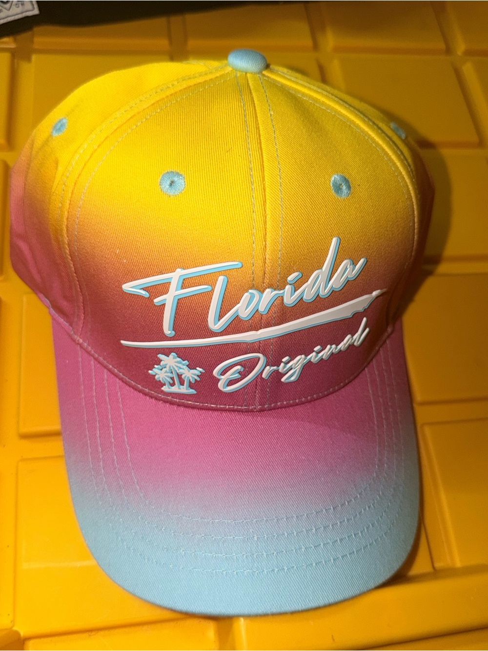Robin‎ Ruth Florida Original Sunset Gradient Adjustable Baseball Cap Hat